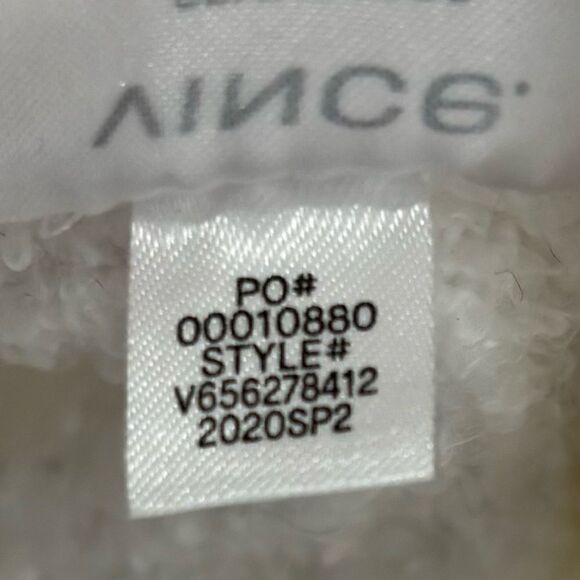 Vince $325 Texture Rib Tunic in Optic White - Picture 10 of 10